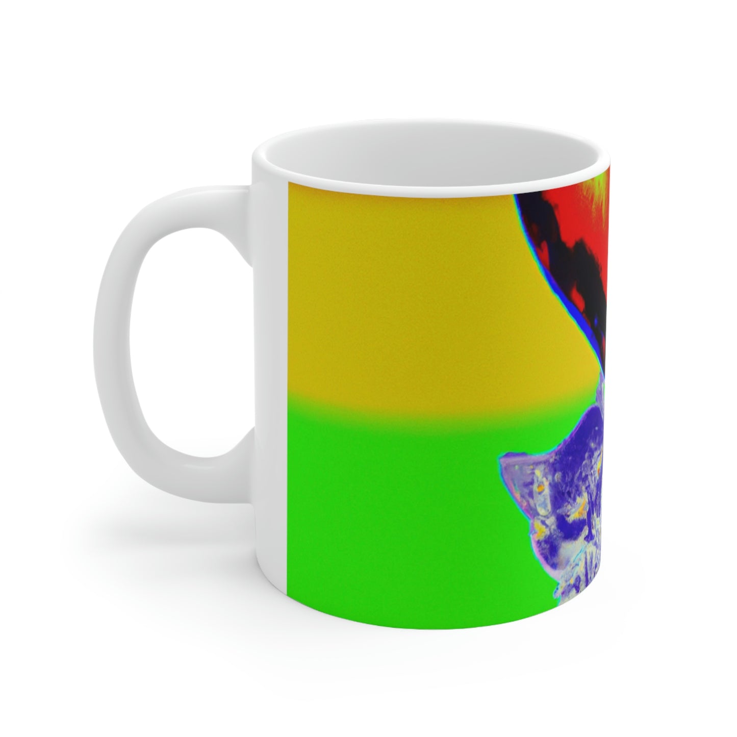 "Cozy Companions" - The Alien Ceramic Mug 11 oz