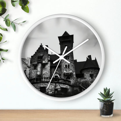 "Castle of Mystifying Secrets: A Haunted Adventure" - The Alien Wall Clock