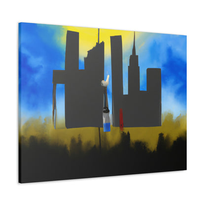 "Cityscapes in a Changing Climate" - Canvas