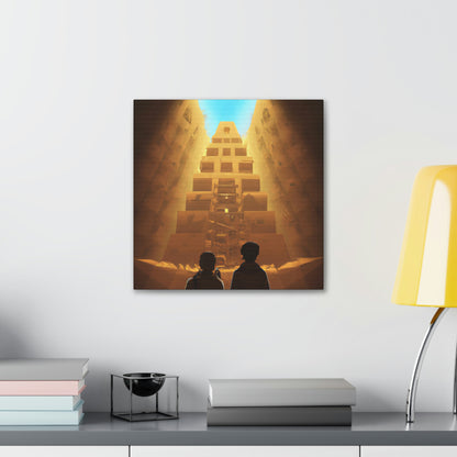 Die Pyramide der Angst - The Alien Canva