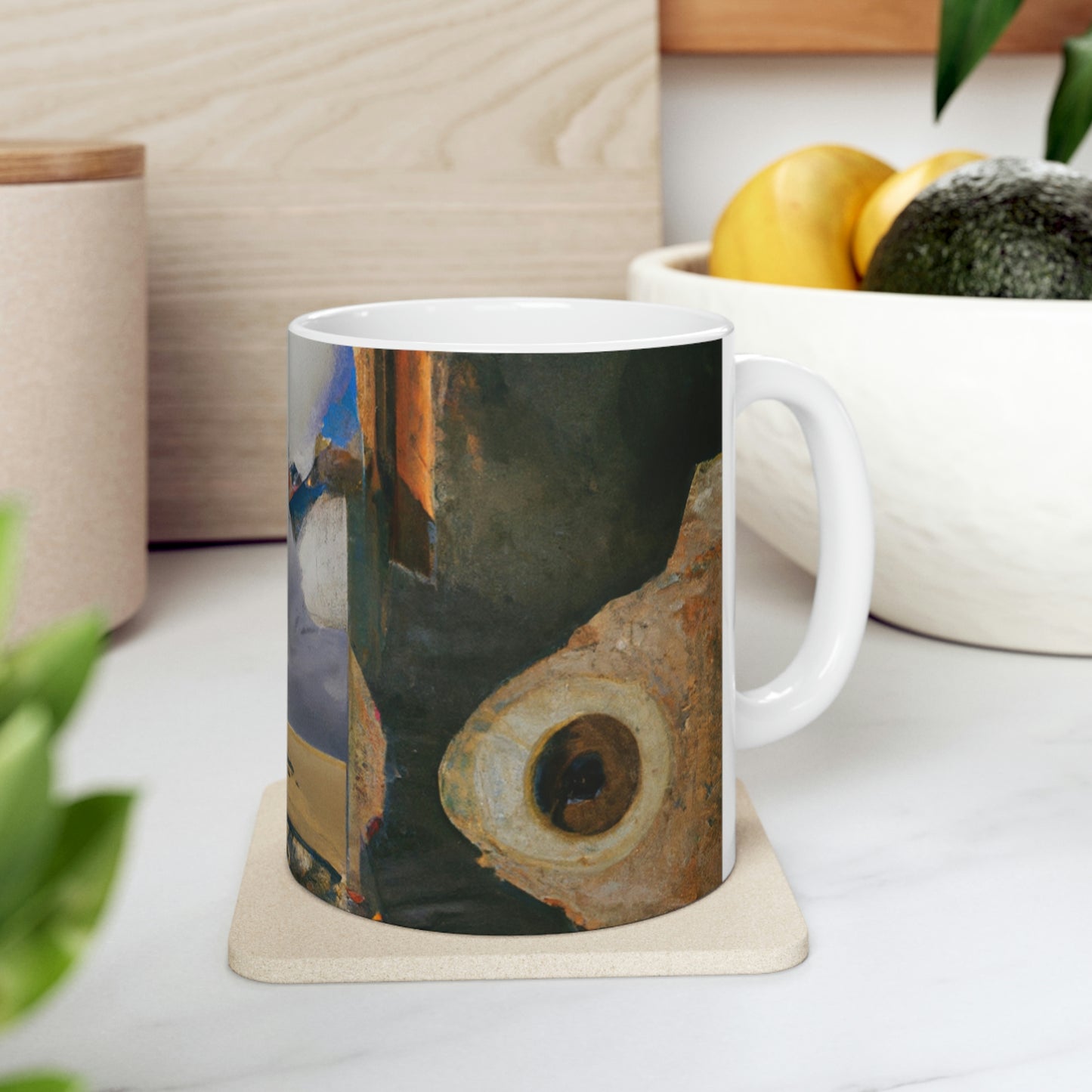 "A Journey Into Forgotten Relics" - The Alien Ceramic Mug 11 oz