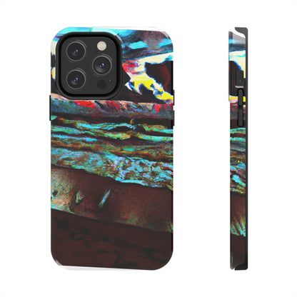 "Dusk at Sea: A Tempestuous Gathering" - The Alien Tough Phone Cases