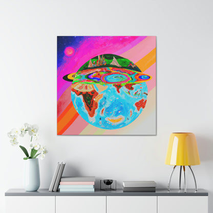 "Exploring the World Through Art" - Canvas