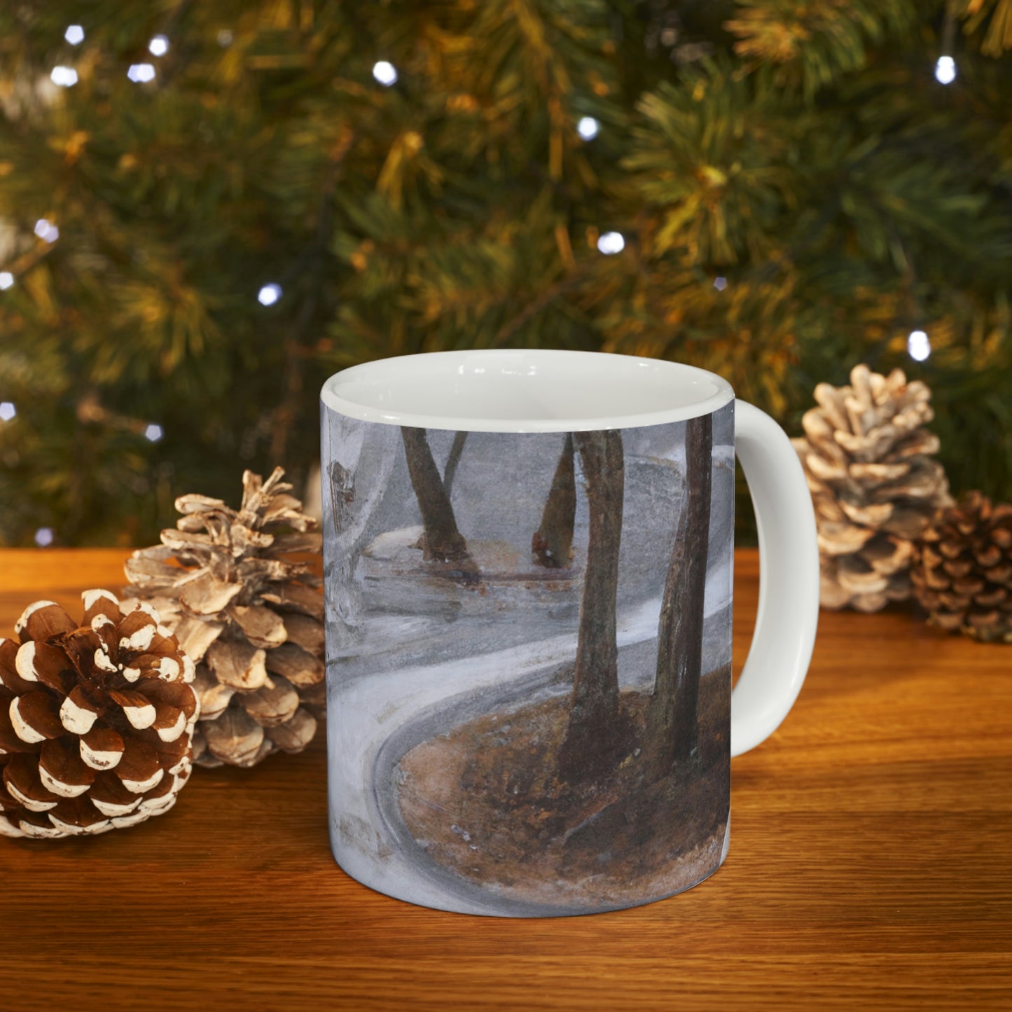 Frozen in Time: The Forgotten Forest - The Alien Taza de cerámica 11 oz