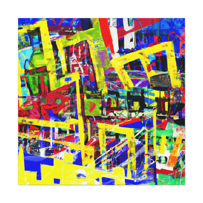 "Urban Frenzy" - Canvas