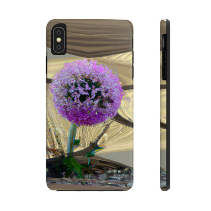 „A Blooming Miracle: Beauty in Chaos“ – The Alien Tough Phone Cases