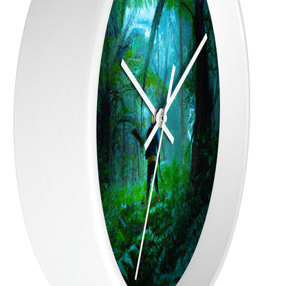 "Lost in the Unknown". - The Alien Wall Clock