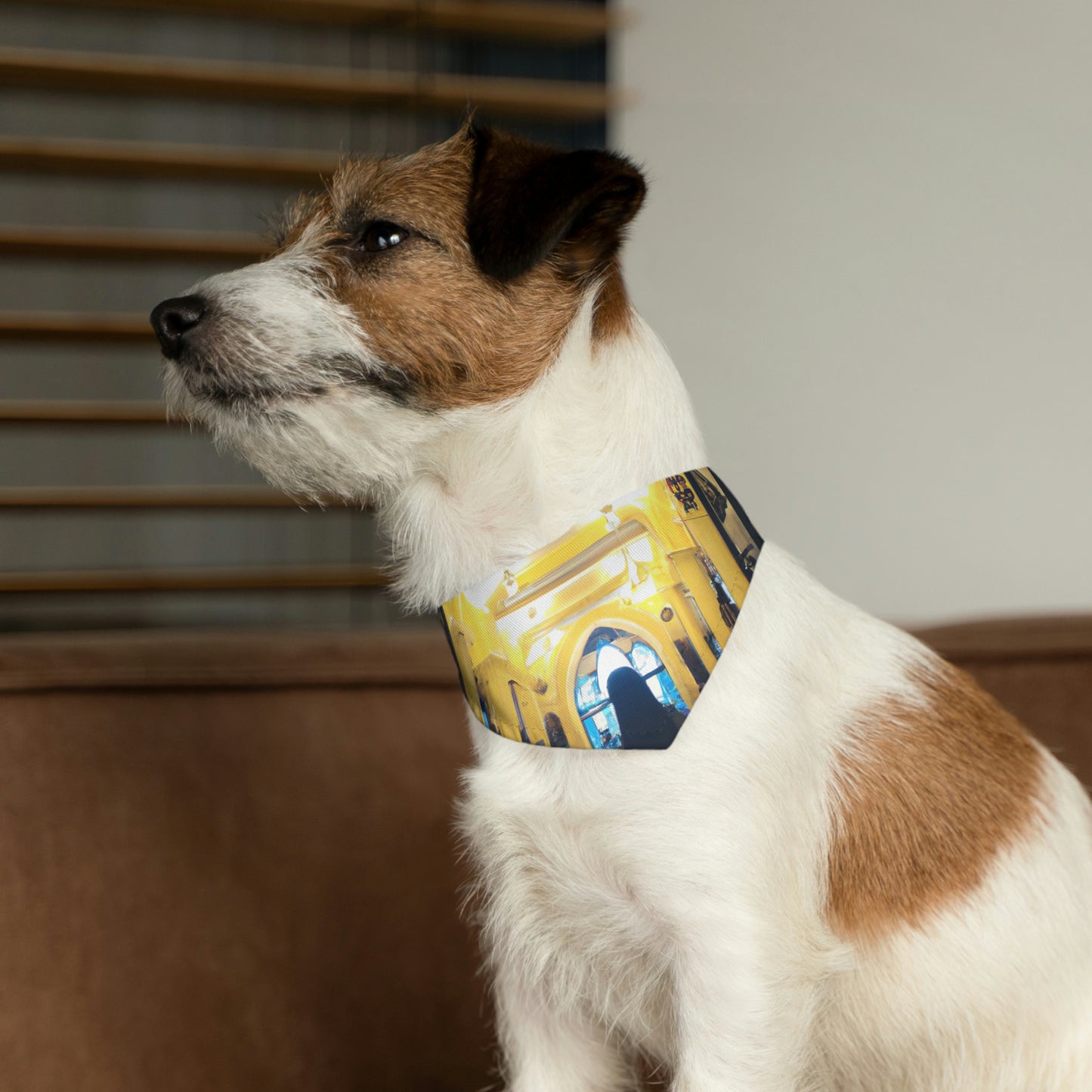 "Flucht aus dem verzauberten Palast" - Das Alien Pet Bandana Halsband