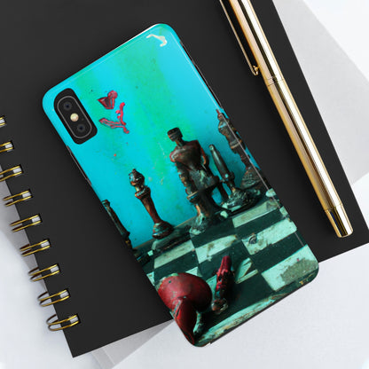 "Ein vergessenes Schachspiel: Bereit für ein neues Match" - Die Alien Tough Phone Cases