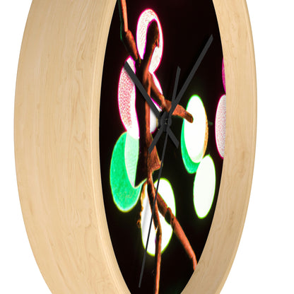 "Dancing in a Starry Shower". - The Alien Wall Clock