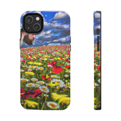 "Eine glückselige Tour durch Blumenpracht" - Die Alien Tough Phone Cases