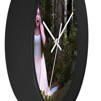 Lost Princess and the Dense Forest Tiara - The Alien Wall Clock