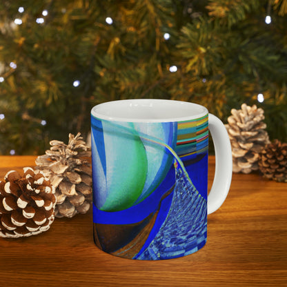 "Drifting: A Father and Son's Voyage Through Life" - The Alien Ceramic Mug 11 oz