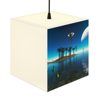 "Invasion of the Island ETs" - Die Alien Light Cube Lampe