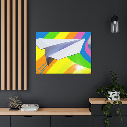 "Un vuelo de color" - The Alien Canva