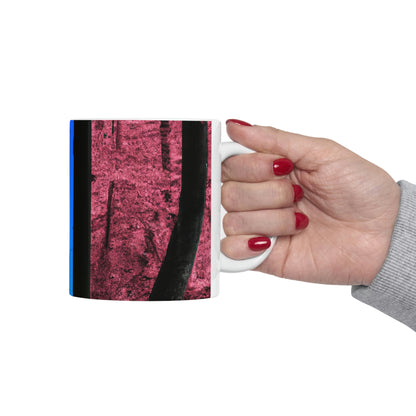 The Enigmatic Door of the Forest - The Alien Ceramic Mug 11 oz