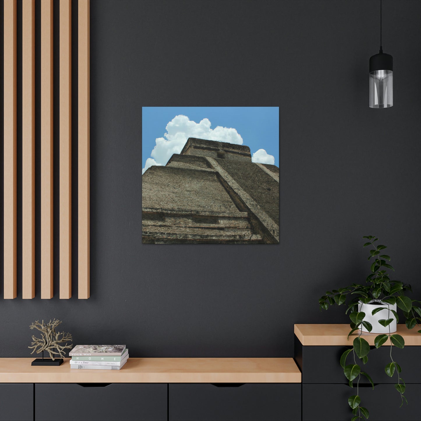 "The Ancient Pyramid's Hidden Treasures" - The Alien Canva