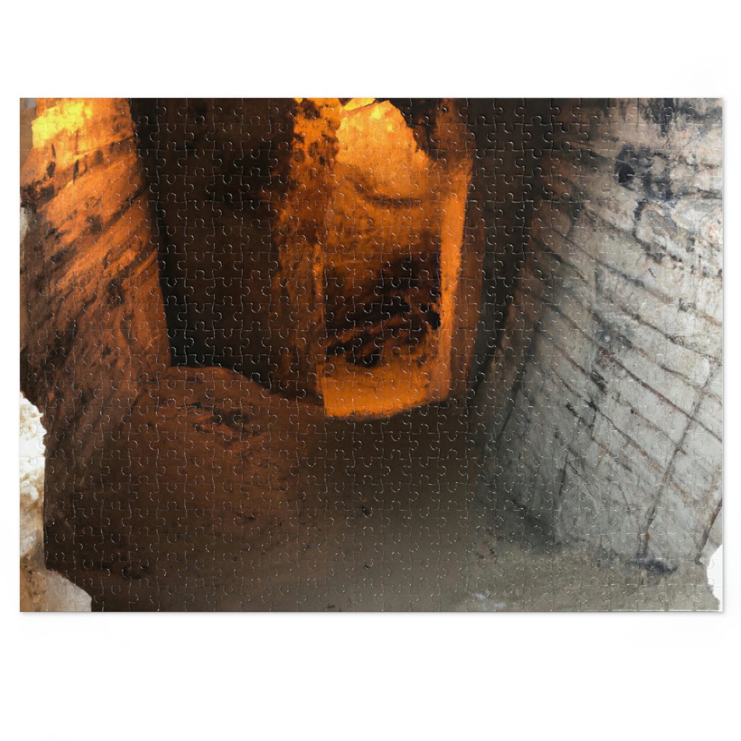 "Search for a Forbidden Abyss: Unveiling the Secret of the Underground City" - The Alien Jigsaw Puzzle