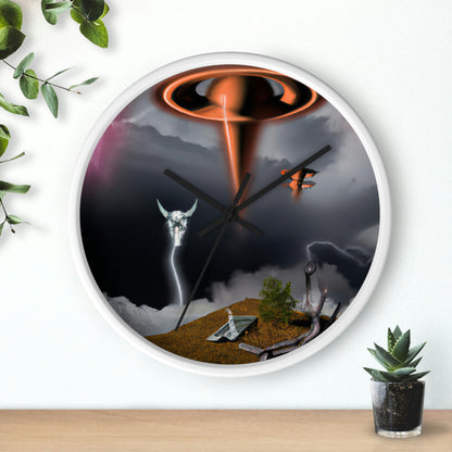 Invasion of the Storm Aliens - The Alien Wall Clock