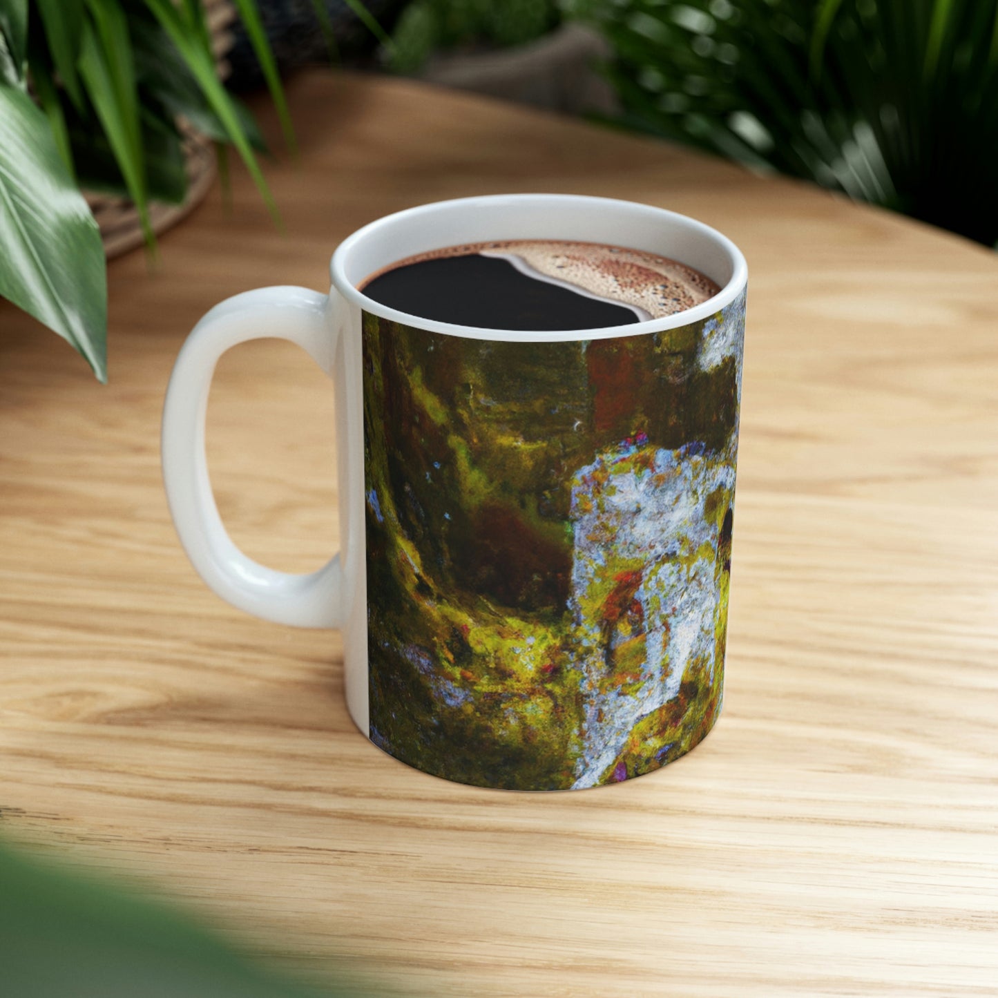 "Frozen Mystery in the Woods" - The Alien Ceramic Mug 11 oz