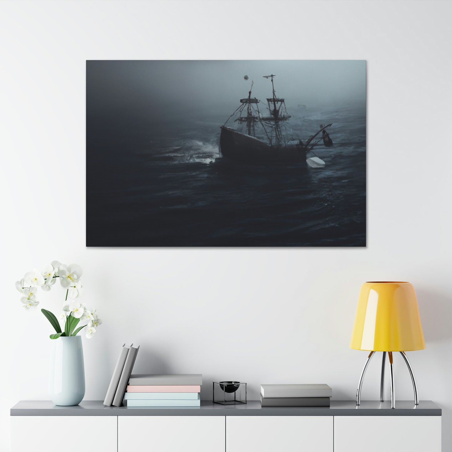 "Ghosts of the Deep: A Haunted Ocean Voyage" - The Alien Canva