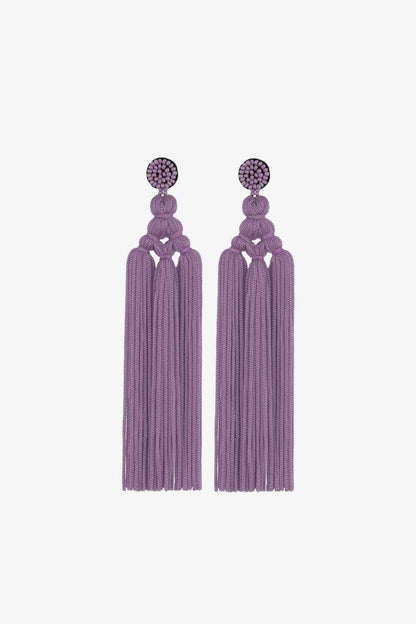 Beaded Tassel Earrings