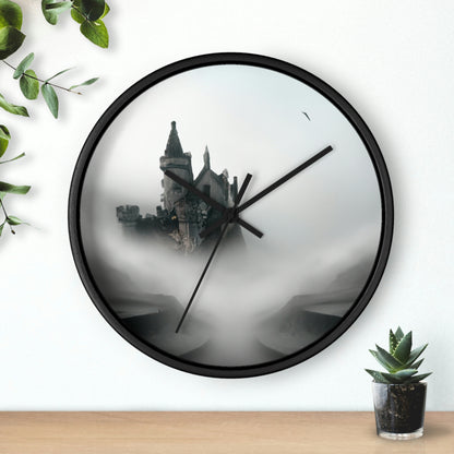 "Ghostly Citadel of the Mist" - The Alien Wall Clock