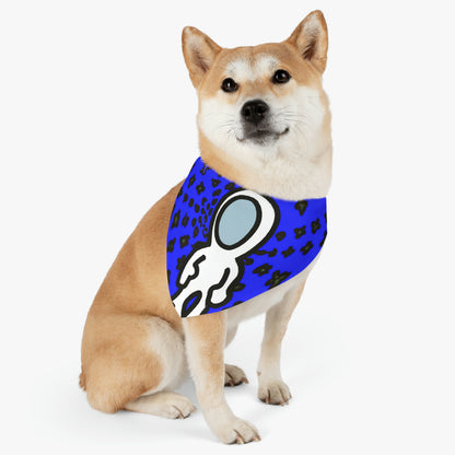 "Exploring the Unknown Universe" - The Alien Pet Bandana Collar