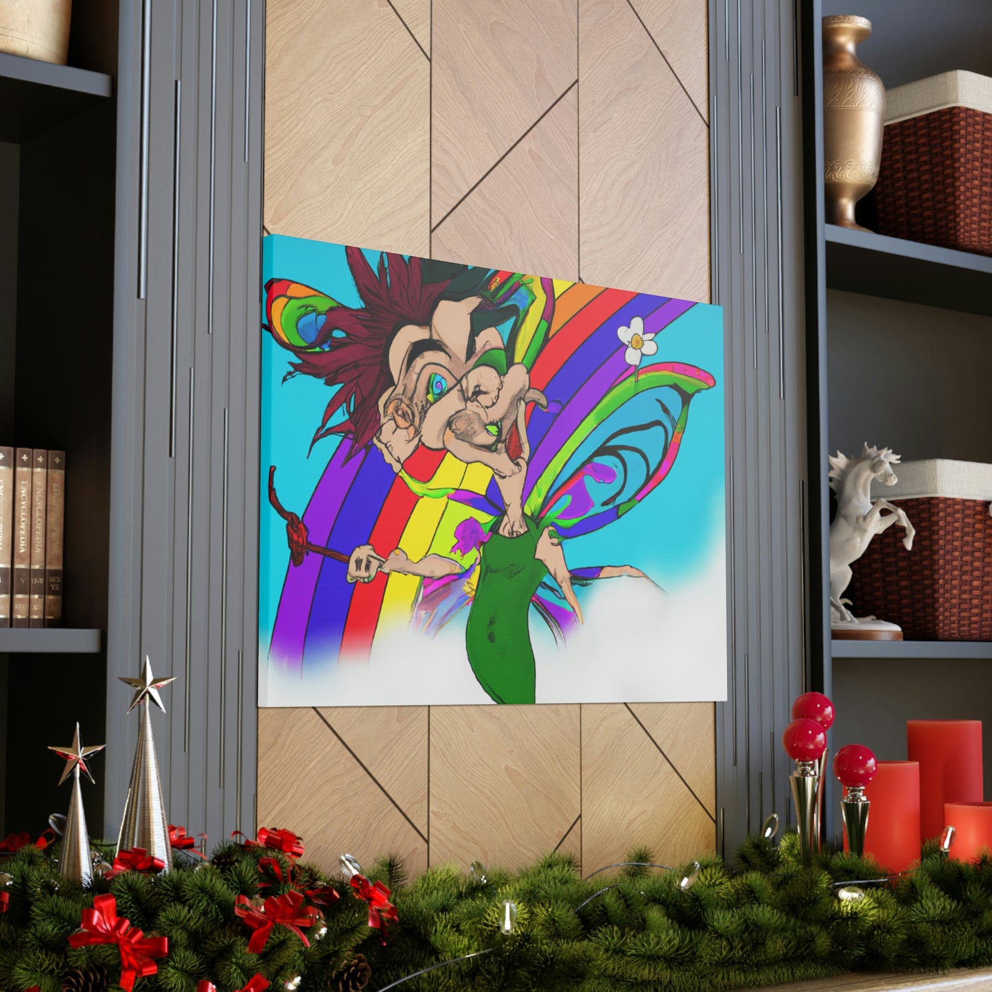 Rainbow Mischief Fairy - The Alien Canva