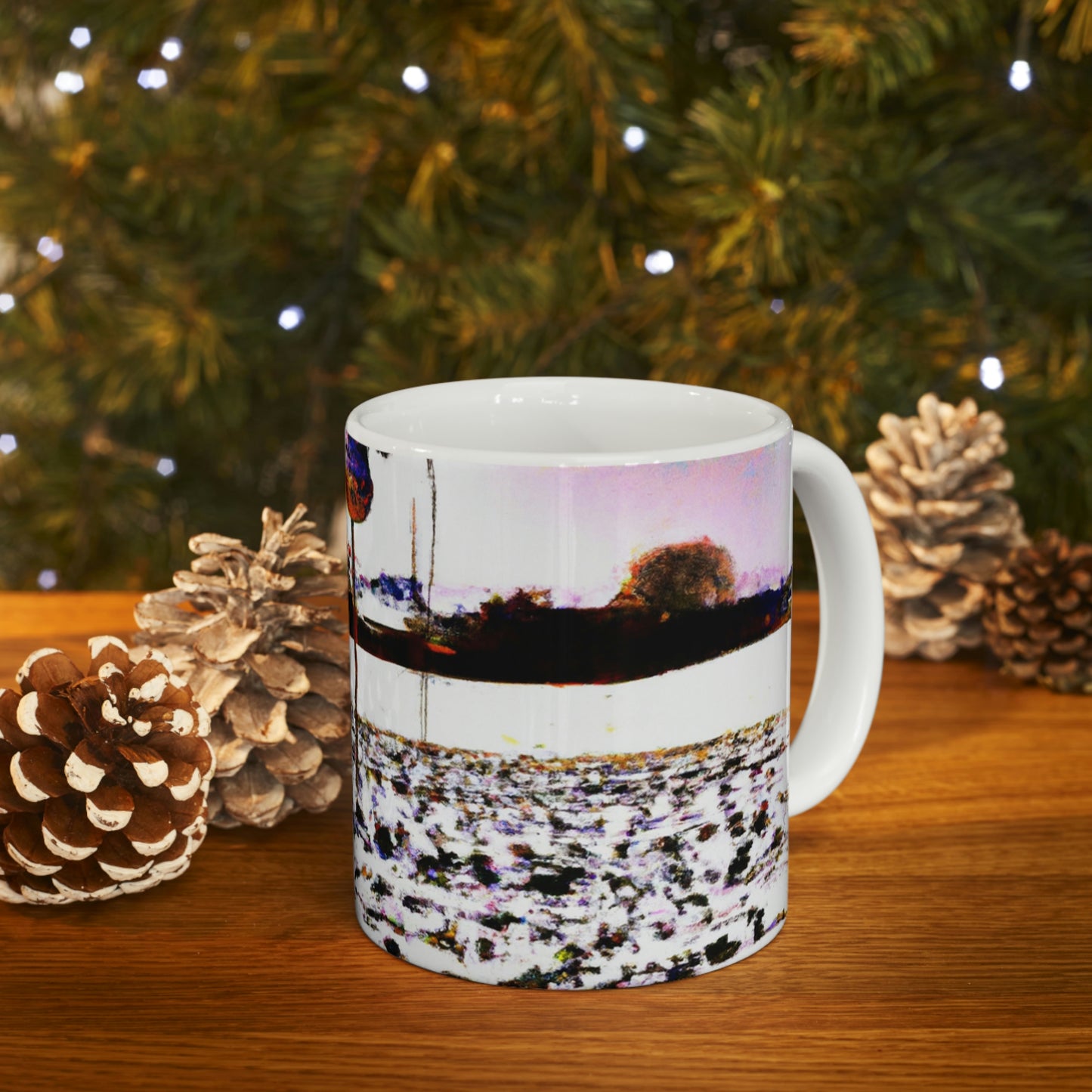 "A Winter Vigilance" - The Alien Ceramic Mug 11 oz