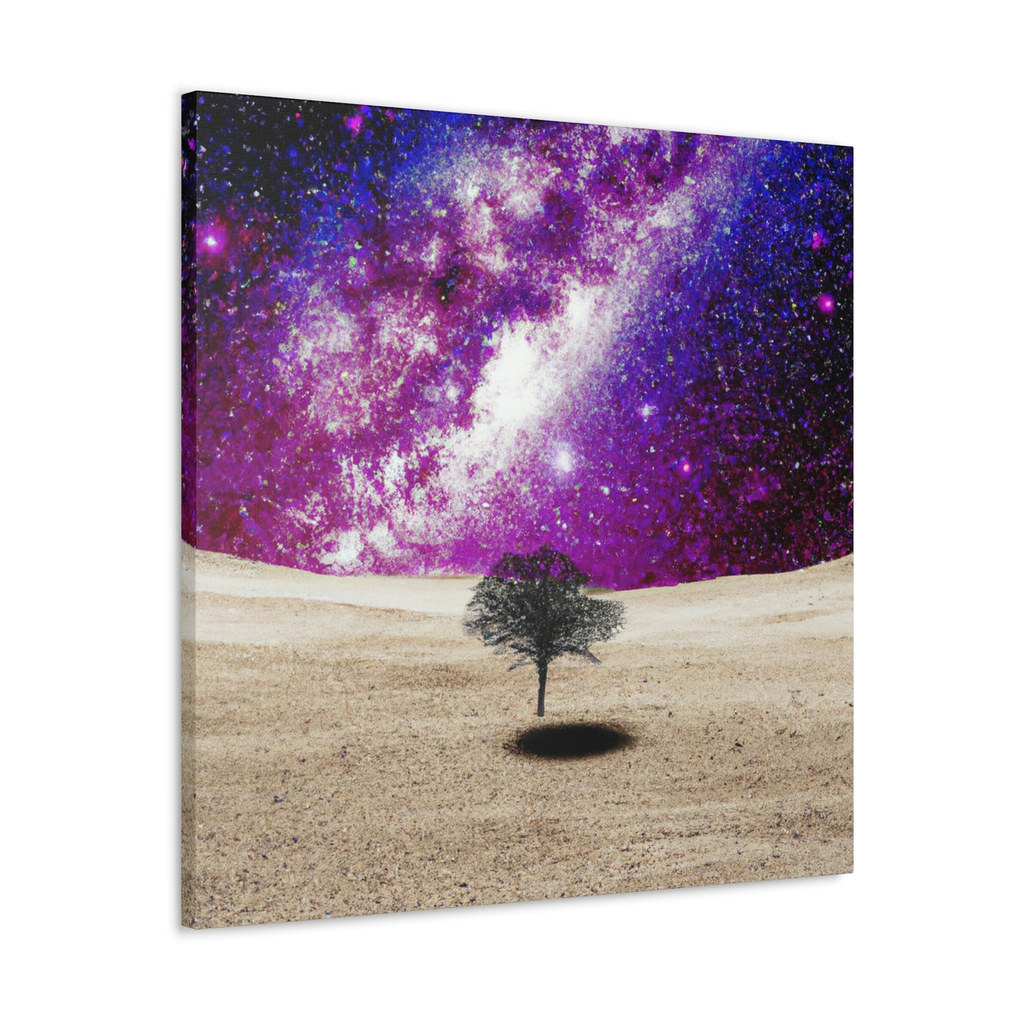 "Árbol solitario de polvo de estrellas" - The Alien Canva