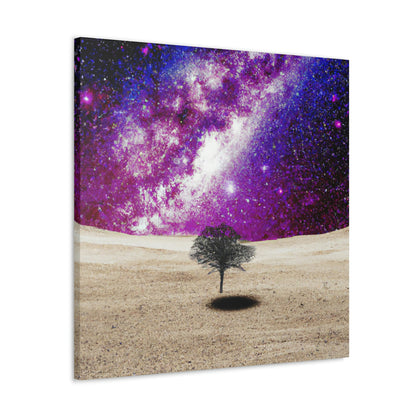 "Árbol solitario de polvo de estrellas" - The Alien Canva