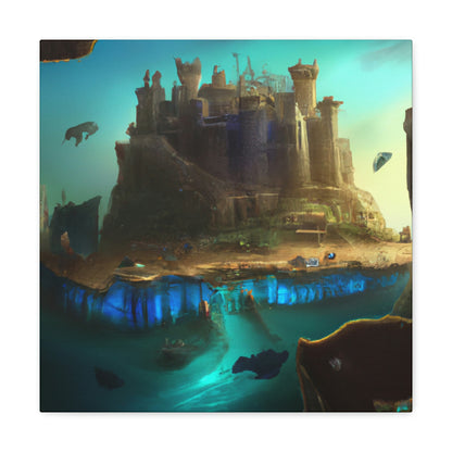 "The Hidden City Beneath the Sea" - The Alien Canva