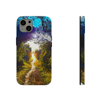 "A Beam of Light on a Forgotten Path" - The Alien Tough Phone Cases