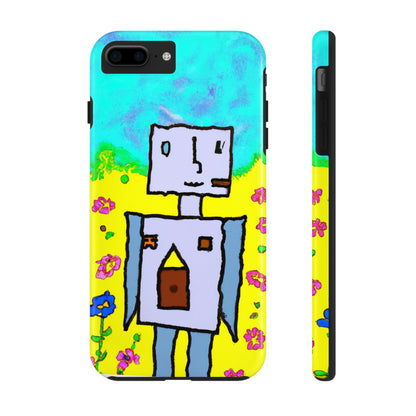 "Ein kleines Wunder in einem Blumenmeer" - Die Alien Tough Phone Cases