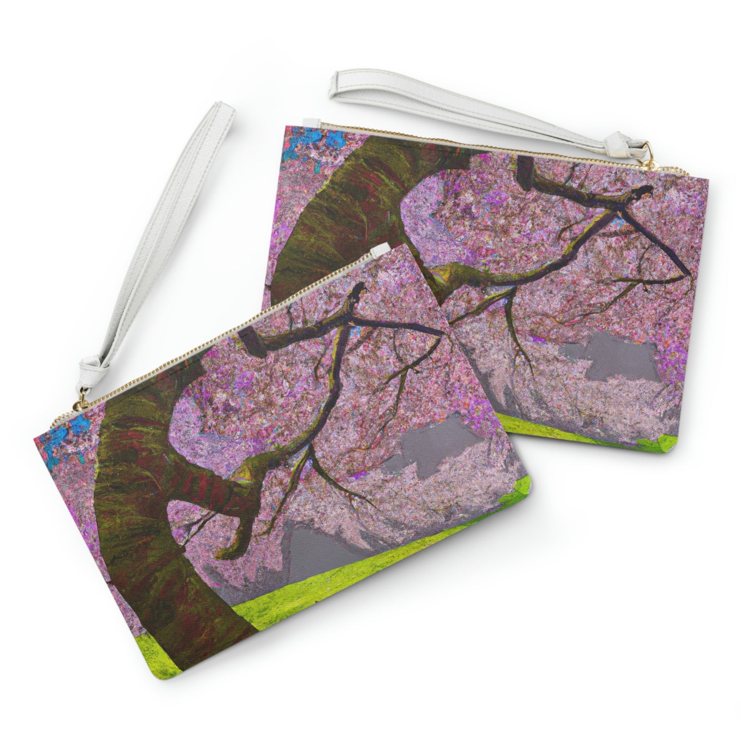 "A Moment of Calm Beneath the Cherry Blossoms" - The Alien Clutch Bag