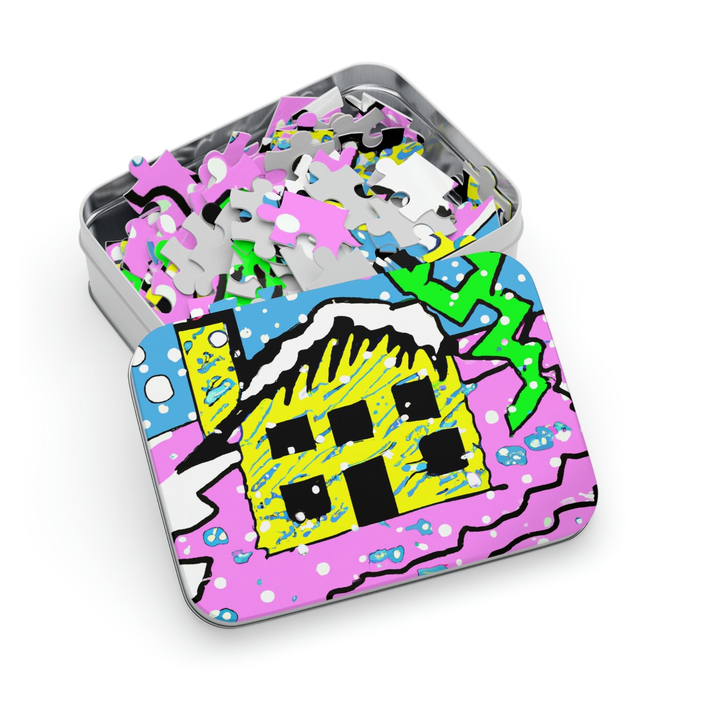 "Desolate Winter Dwelling" - The Alien Jigsaw Puzzle