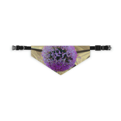 "A Blooming Miracle: Beauty in Chaos" - The Alien Pet Bandana Collar