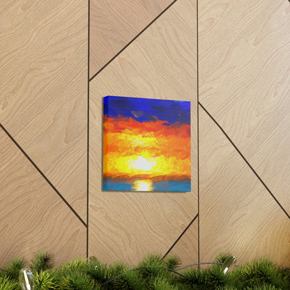 Sunrise Seascape Artist - Peter Ocean - Canvas