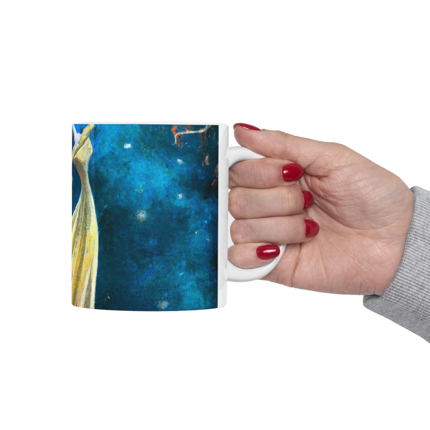 "A Starlight Ballerina" - The Alien Ceramic Mug 11 oz