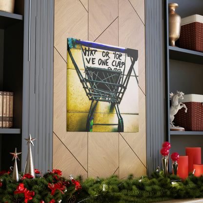 "The Shopping Cart of Hope" - The Alien Canva