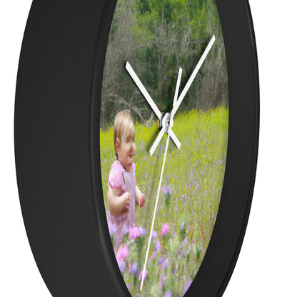 "Sun-Kissed Summer" - The Alien Wall Clock