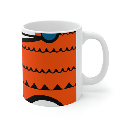 The Fox's Stolen Secret - The Alien Ceramic Mug 11 oz