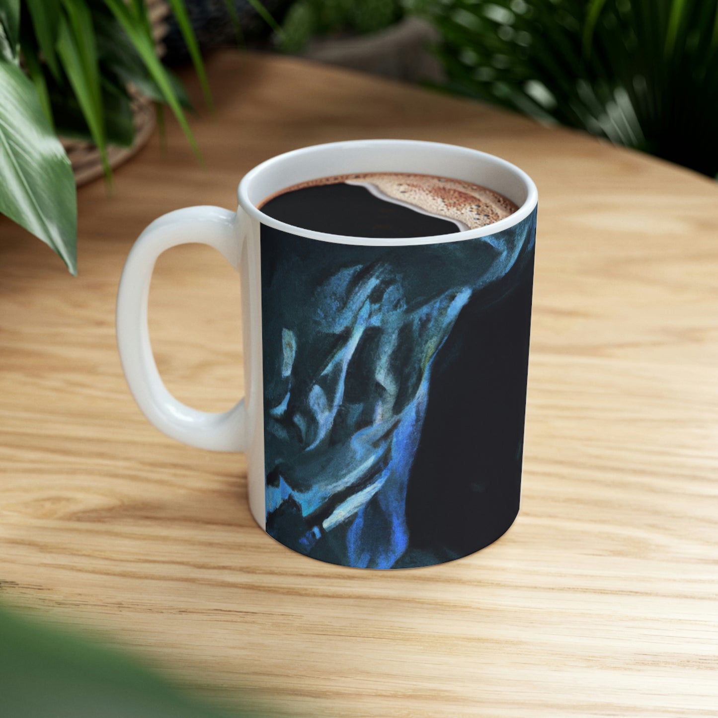 "Escape from the Icy Depths" - The Alien Ceramic Mug 11 oz