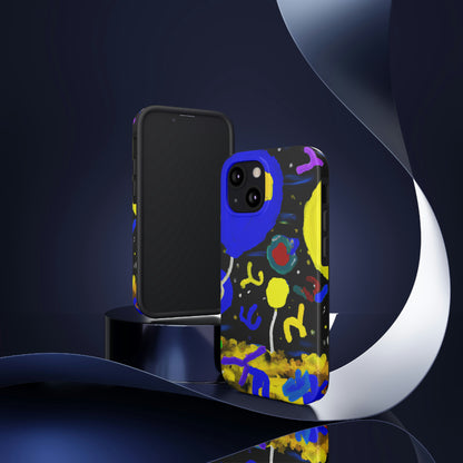 "A Starry Night Rainbow" - Die Alien Tough Phone Cases