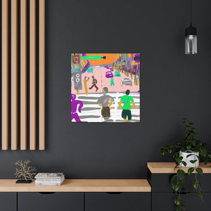 "Los sonidos del verano: una sinfonía de las calles de la ciudad" - Canvas