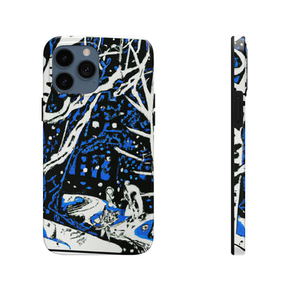 Snowy Forest Night: A Fairytale Odyssey - The Alien Tough Phone Cases