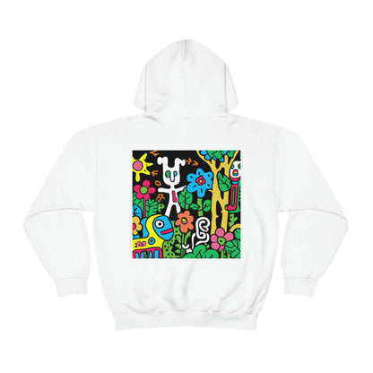 The Enchanted Garden of Wonders. - The Alien Unisex Hoodie