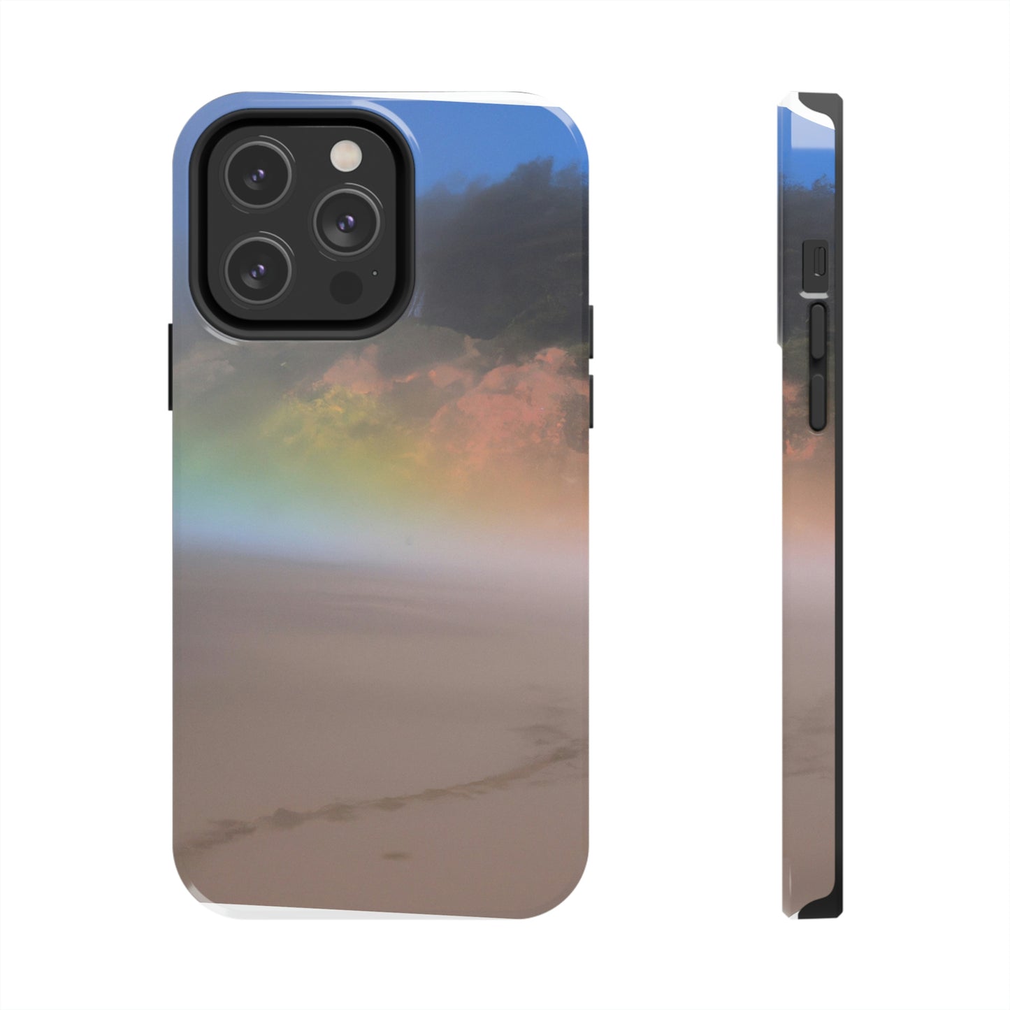 "A Painted Reflection of Solitude" - The Alien Tough Phone Cases