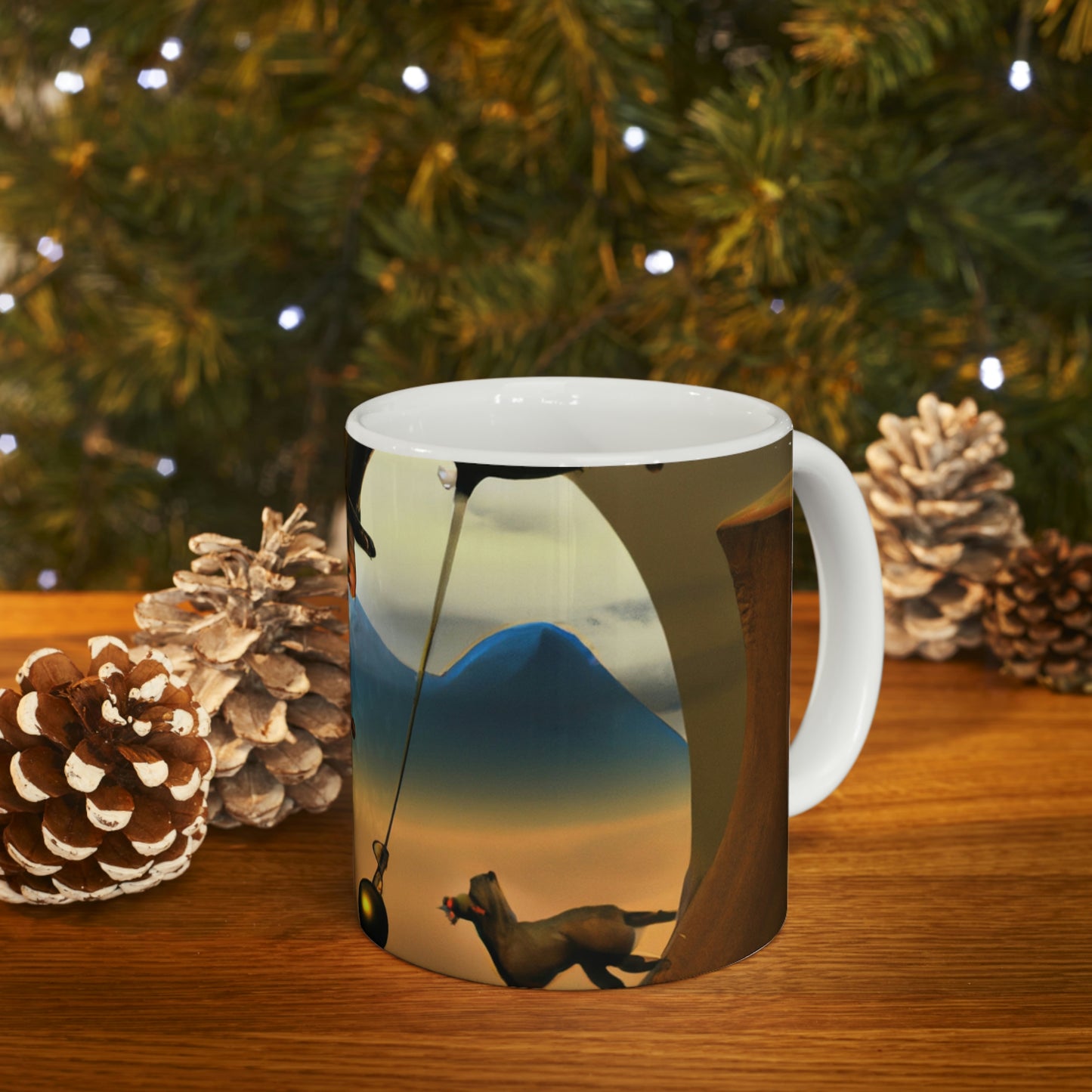 "A Race for Riches: The Challenge of a Lifetime for an Adventuring Elder" - The Alien Ceramic Mug 11 oz